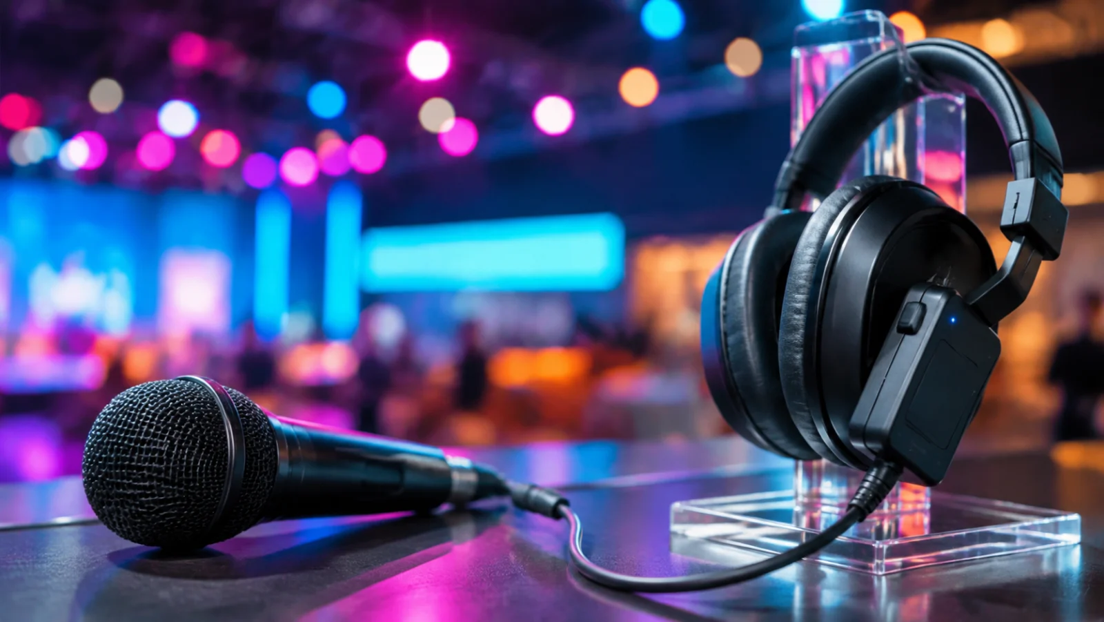 Multilingual Booth Demos: Choose Audio Before the Translation App