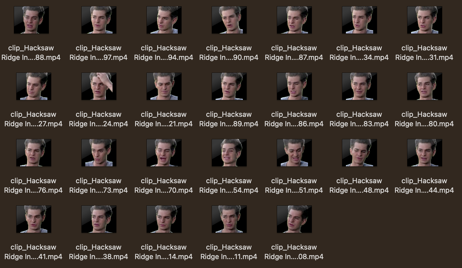 Background removed clip