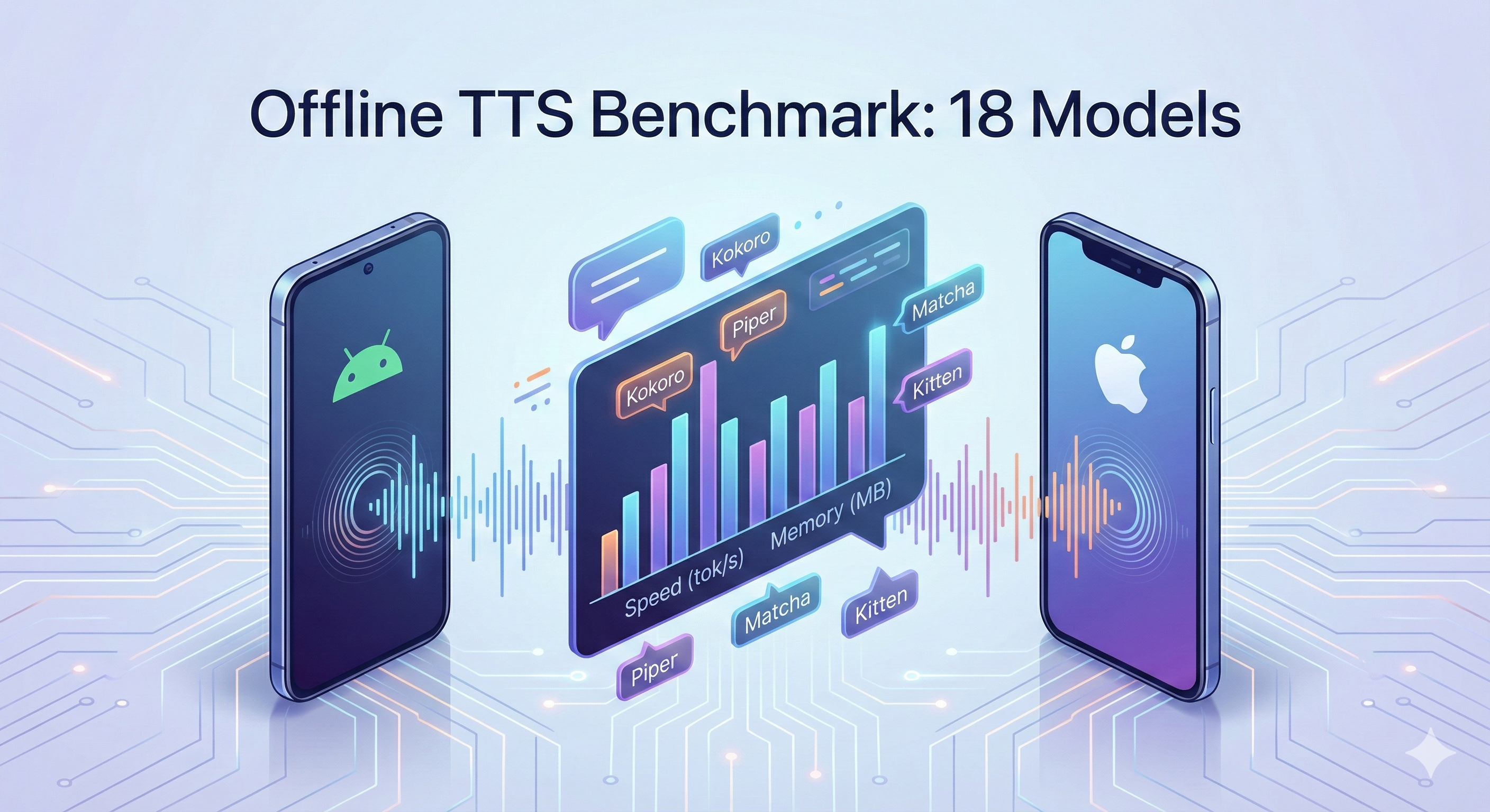 Offline Text-to-Speech Benchmark: 18 Models Across Android and iOS