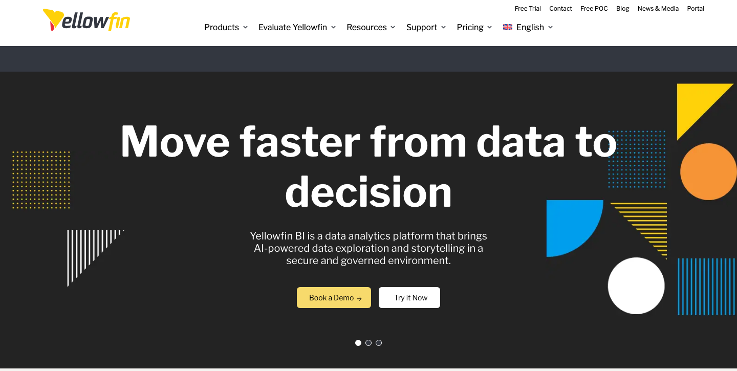 Yellowfin official product page