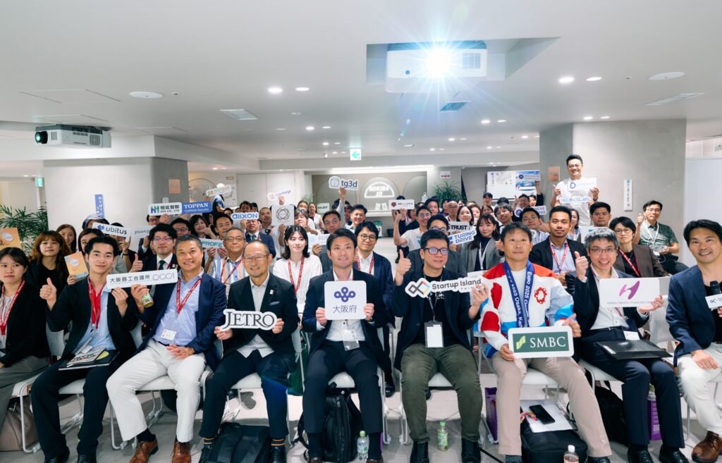 The scene from the Osaka event