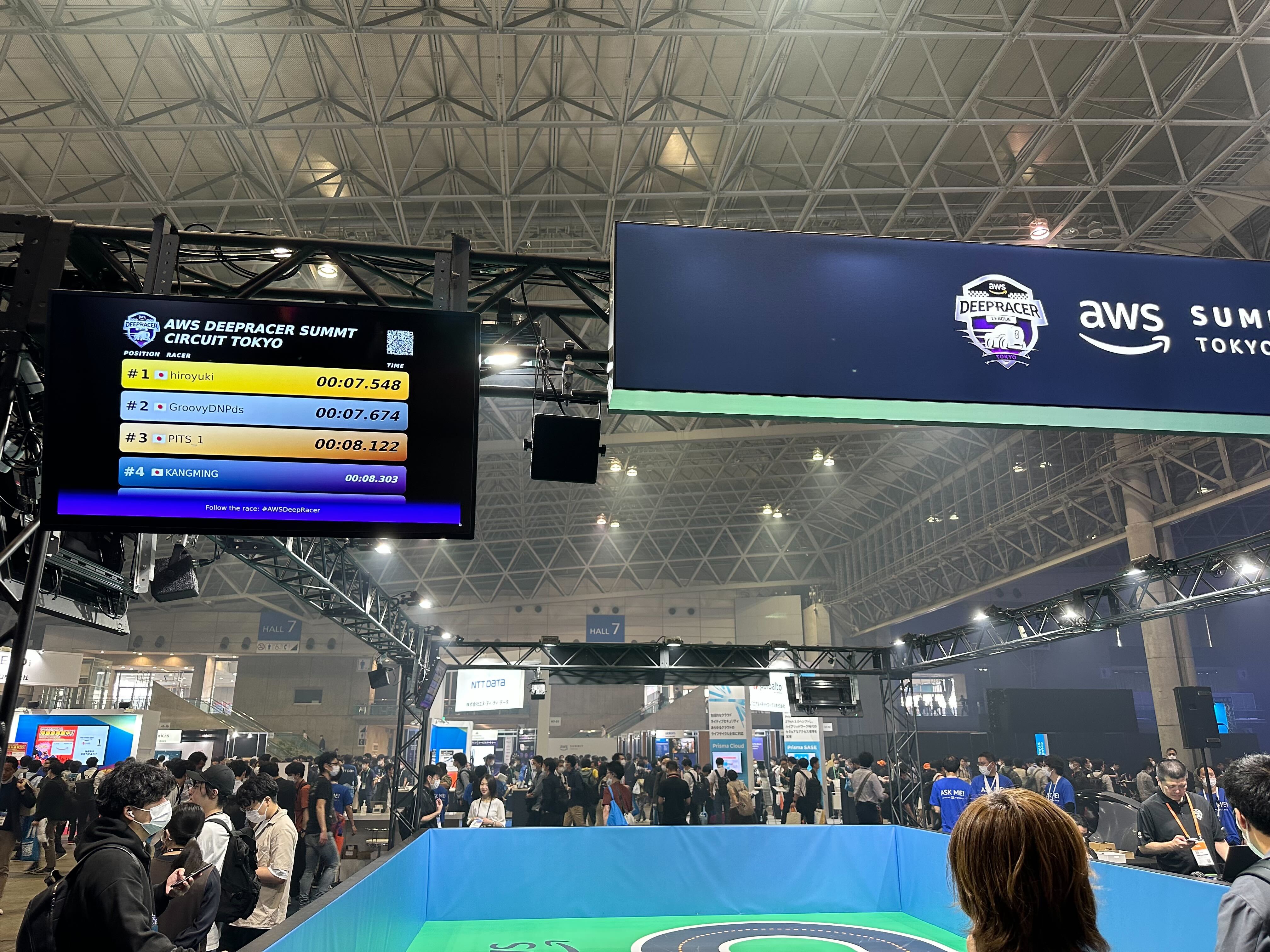 VoicePing booth at AWS Summit Tokyo