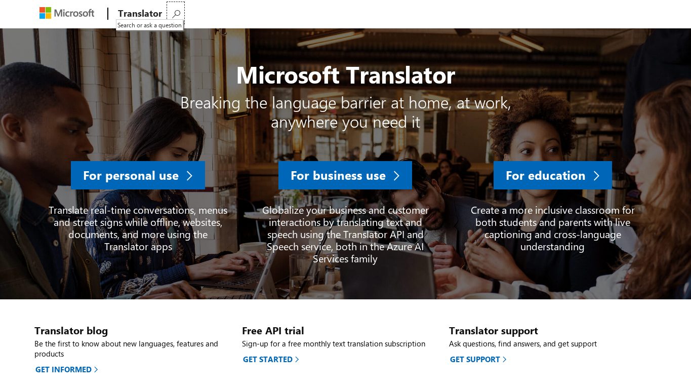 Microsoft Translator