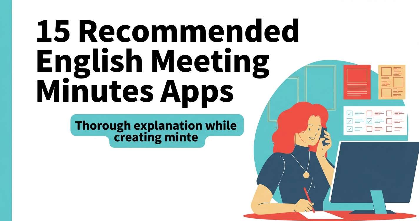 15 Best English Meeting Minutes Apps for 2025