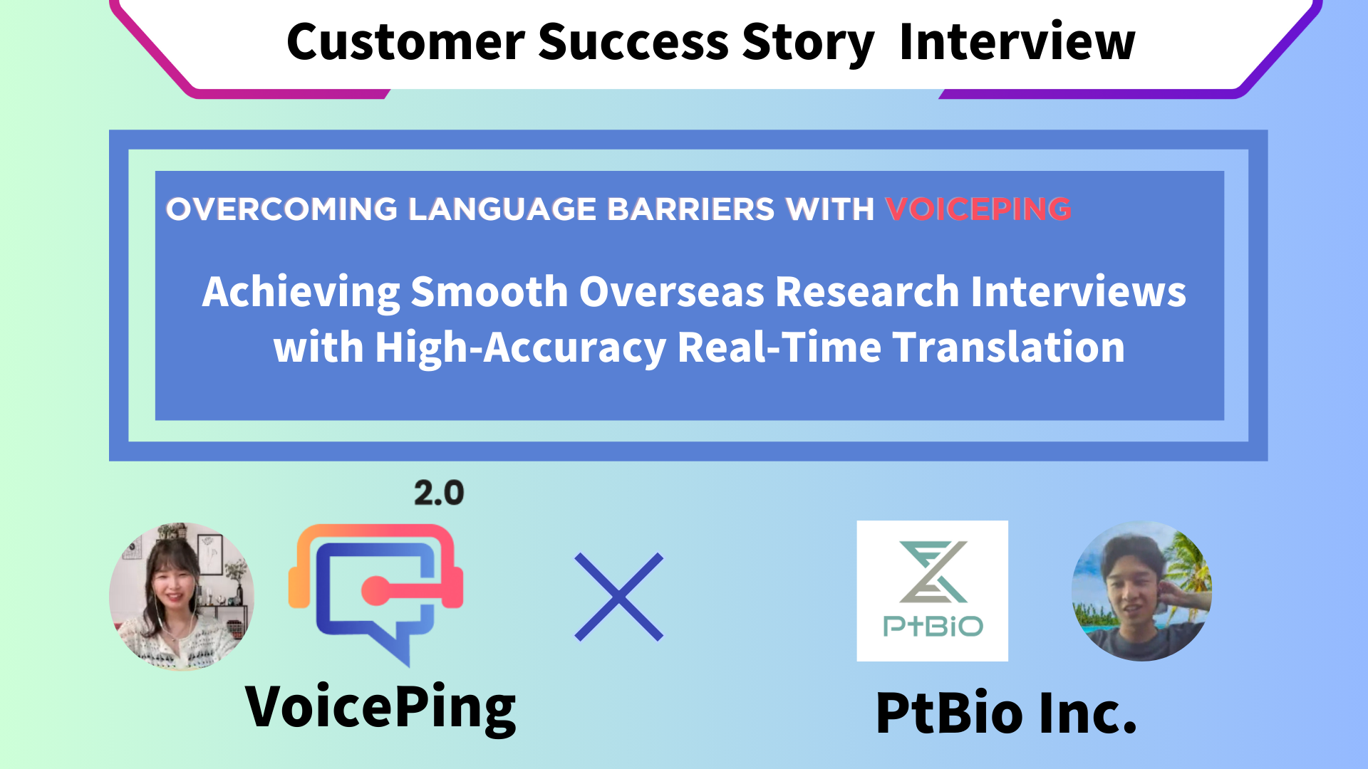Overcoming Language Barriers with VoicePing: PtBio Inc.'s On-Site Research Success Story