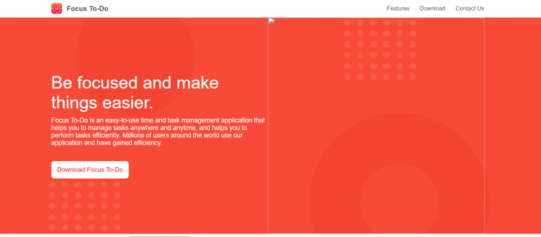 Focus To-Do Pomodoro app