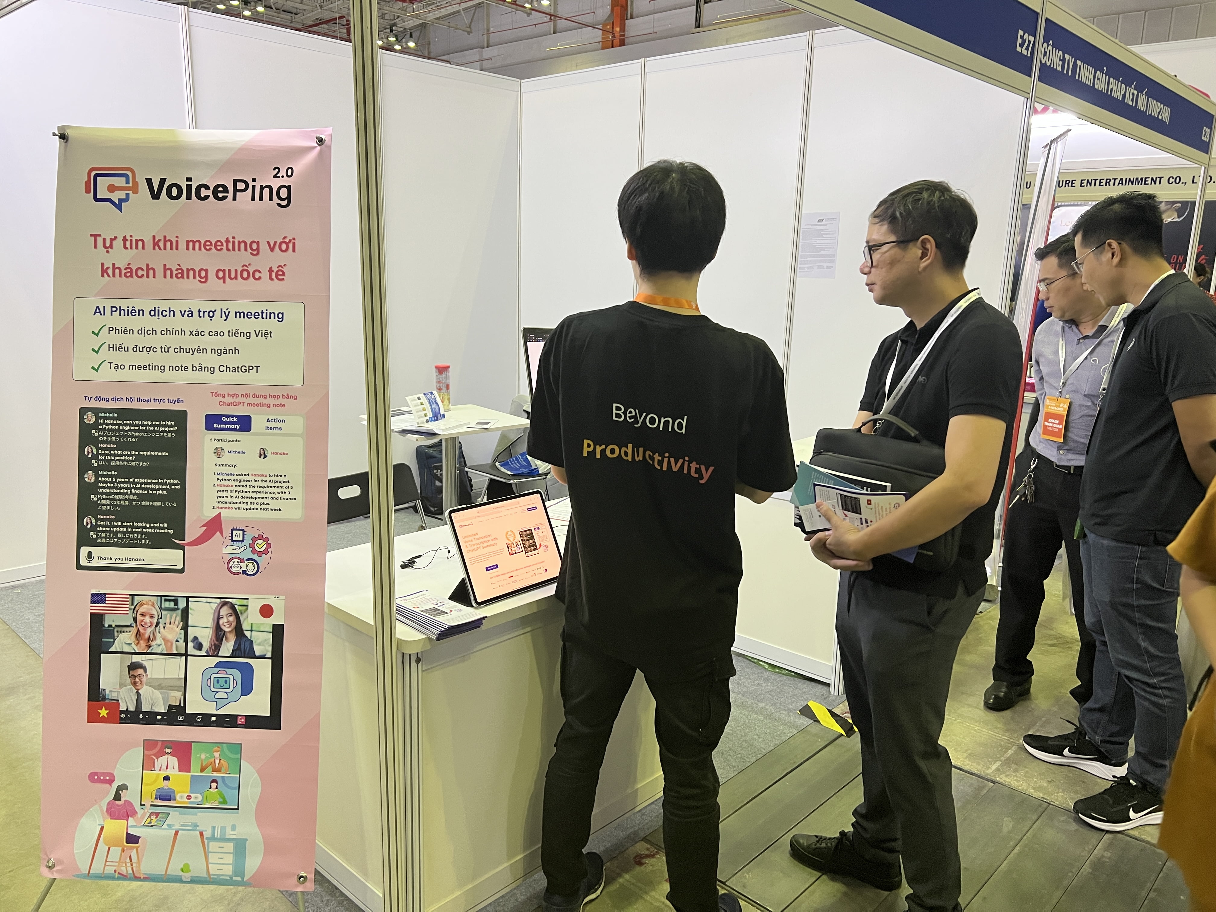 Demonstrating Real-time Voice Translation