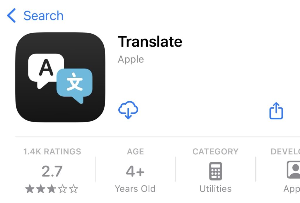 Translate (Apple)