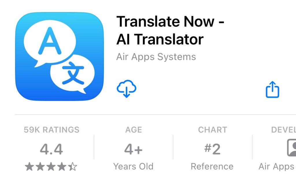 Translate Now-AI Translator