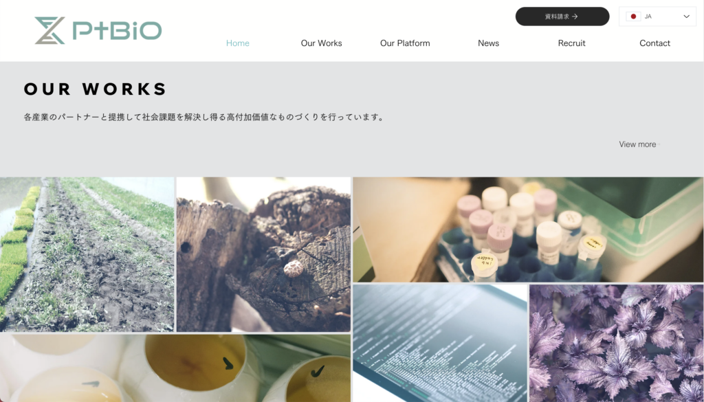 出所：プラチナバイオ株式会社ホームページ