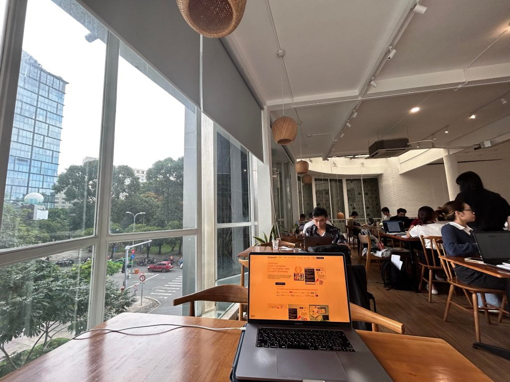 オープンビューのリラックスカフェ