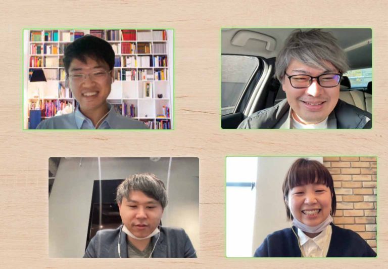 VoicePing上でのインタビュー様子