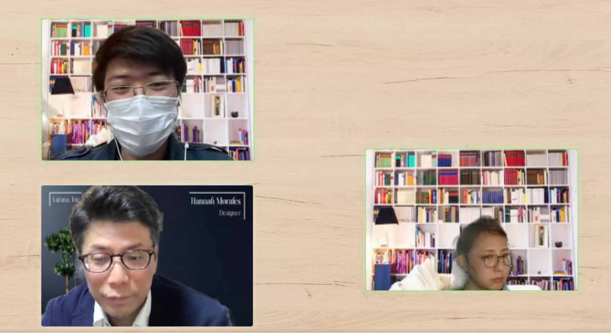 VoicePingでのインタビュー様子