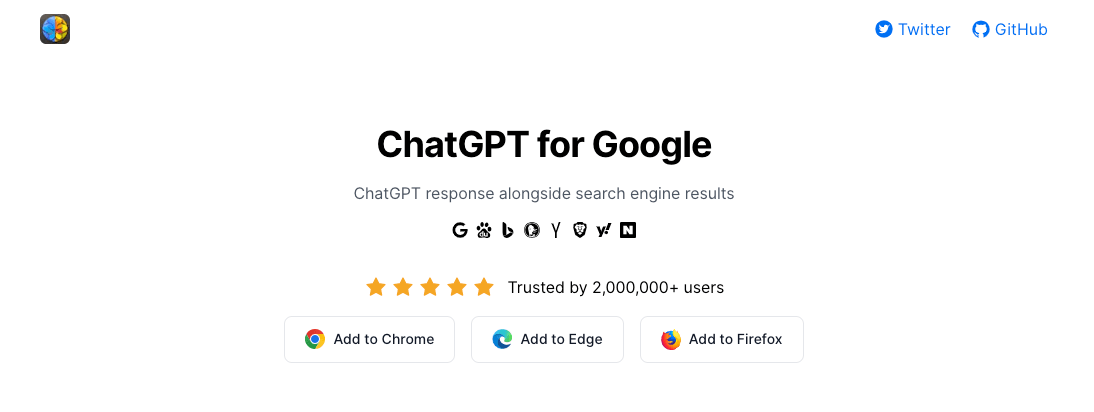 ChatGPT for Google