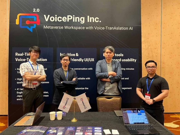 MetaExpoに参加したVoicePingチーム