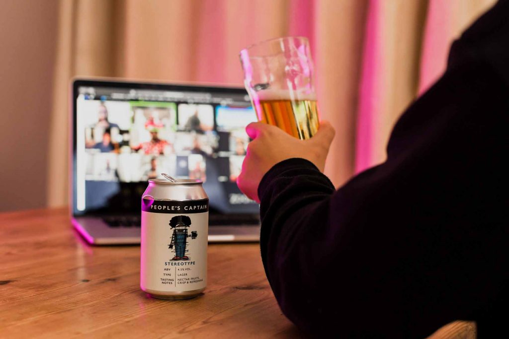 オンライン飲み会への参加の強要