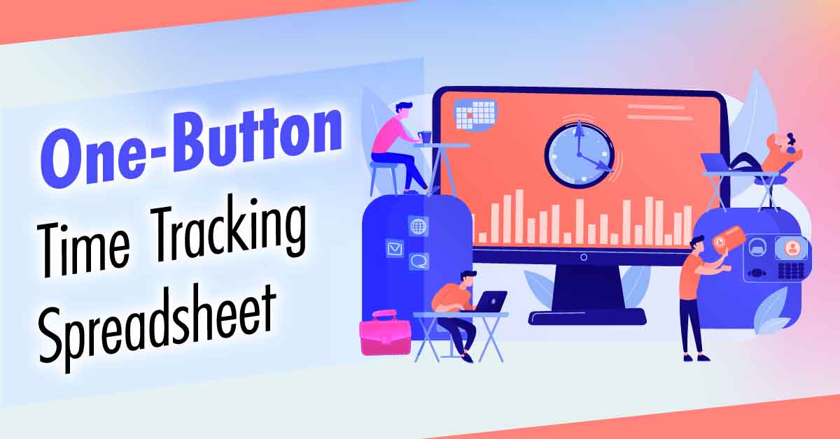 ワンボタンの勤怠管理スプレッドシート