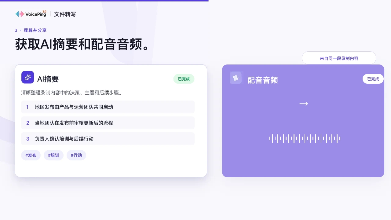 VoicePing：英语视频演示——视频预览